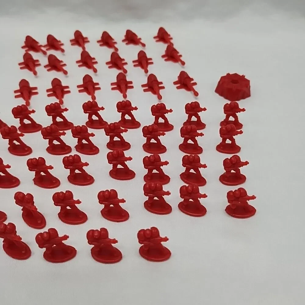 (55) Risk Legacy Red Khan Industries Troop Replacement Pieces